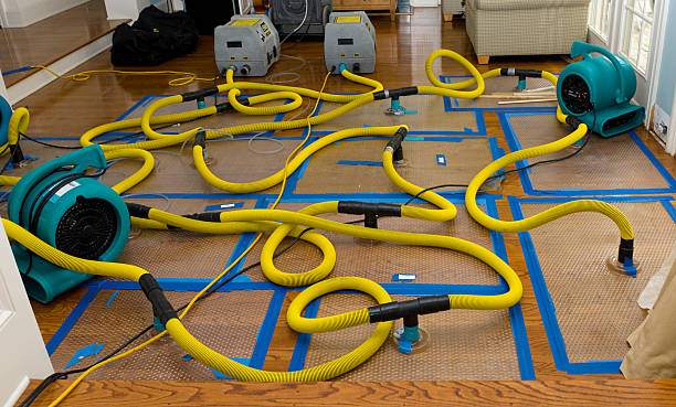 Professional Crawl Space Water Removal technician working in Shandon, CA